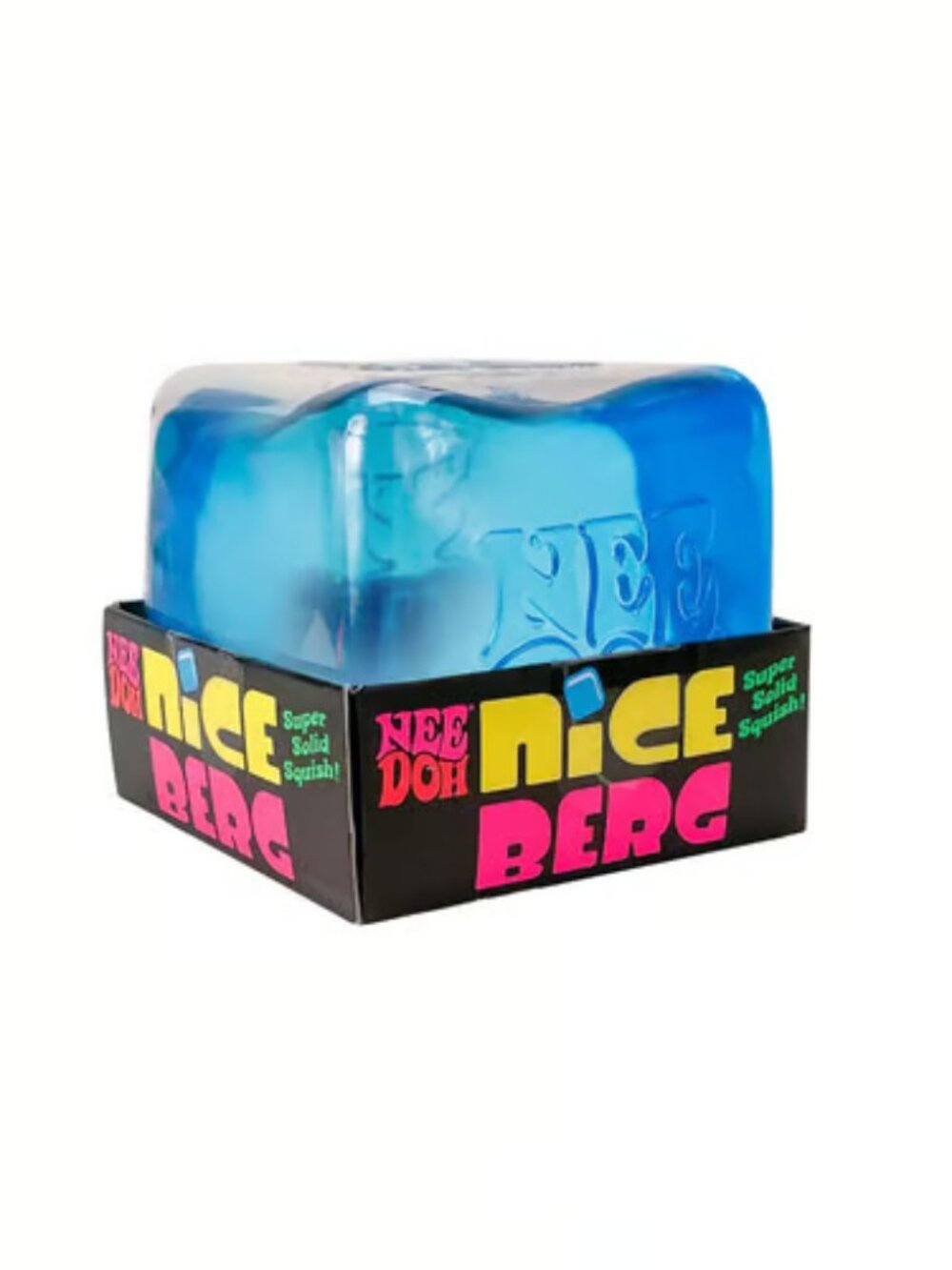 NeeDoh Nice Berg Blue - Giant Sensory Toy - 1 pc - Sealed in BOX!